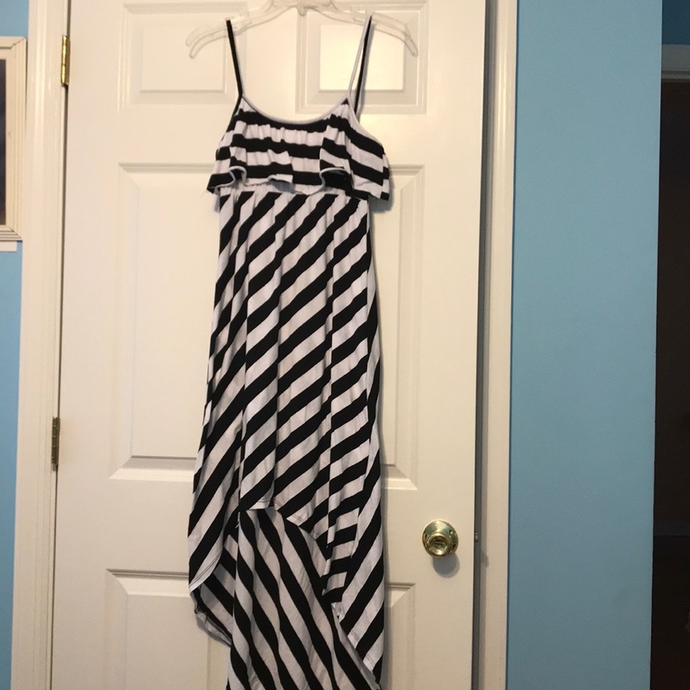 Black and white sun dress